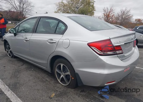 2015 Honda Civic Se z USA, uszkodzony, nr VIN 19XFB2F79FE208687